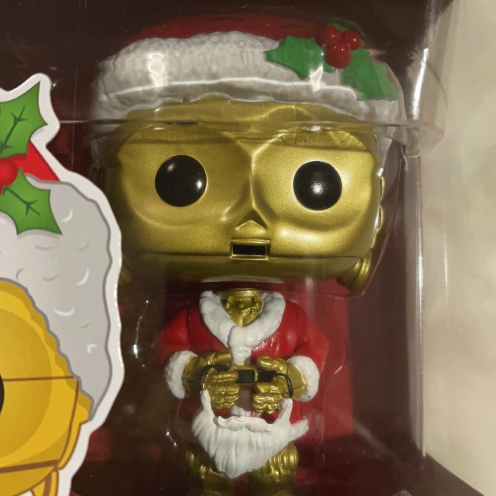 C-3PO Santa gold